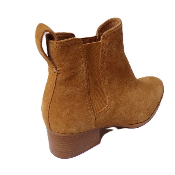 🆕 RAG & BONE Rover Chelsea Suede Bootie Ankle Boot Gold Tan 8 - Picture 6 of 8